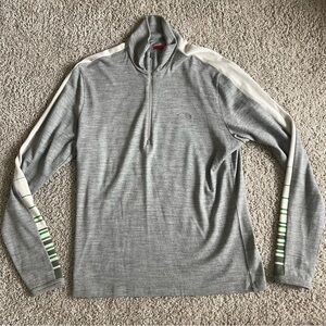 Icebreaker Bodyfit 260 Quarter Zip Thumb Holes Sweater Pullover